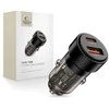 „Tech Protect CC03“ 2 prievadų PD75W automobilinis įkroviklis - juodas