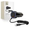 Tech Protect CC05 automobilinis įkroviklis su 2 prievadais, PD60 W, USB-C laidas - Juodas