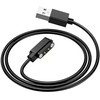 Charging cable for smartwatch Hoco 0,6 m Y34 / Y37 / Y41 juodas