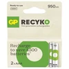 GP Baterija (AAA) Rechargeable NIMH R03/AAA, 100AAAHCE-R21, ReCyko (2 batteries / blister), 1000 mAh