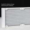 Chieftec CLC-360-RGB-W computer cooling system Kompiuterio dėklas All-in-one liquid cooler 12 cm Baltas