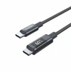 Choetech XCC-1068 PD 60W USB-C - USB-C Cable with Ekranas 1.2 m - Juodas