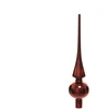 Skrzynkazdrewna Kalėdinė eglutės viršūnė Decoris 113069, raudona, stiklas