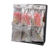 Nežinomas Christmas Tree toy 514992. 12 cm. plastikas. 6 pcs