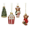 Nežinomas Christmas Tree toy. 7.5 cm. glass