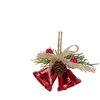 None Christmas Tree toy Bell. various colours. 8 cm