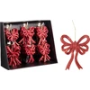 Mica Decorations Christmas Tree toy Bow. red. plastikas