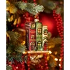 Nežinomas Eglutės žaisliukas Decoris Books, įvairių spalvų, stiklas
