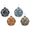 Christmas Tree toy Decoris Diamond. various colours. glass