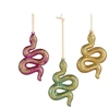 None Christmas Tree toy Decoris Snake. various colours