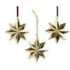 Christmas Tree toy Decoris Star. auksinis