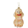 Nežinomas Christmas Tree toy Dog. various colours. 11 cm