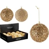 None Christmas Tree toy Glitter. auksinis. expanded polystyrene eps