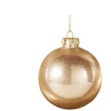 Christmas Tree toy Glitter. ruda. 8 cm