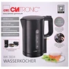 Clatronic WK 3834 electric virdulys 1 L 900 W Juodas