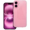 OEM dėklas, skirtas iPhone 16, skaidrus, 2 mm, mirksinčios rožinės spalvos