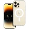 Oem Originalus „iPhone 14 PRO MAX“ dėklas, skaidrus „Mag“ dangtelis (STR), suderinamas su „MagSafe“ permatomu dangteliu.