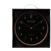 Laikrodis Atmosphera Sven, aukso/juoda, plastikas, D29 cm