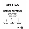 Cold asphalt 0-8mm 25+/-0.5kg