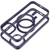 OEM dėklas, skirtas iPhone 13, spalvotas kraštas, MagSafe violetinė