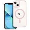 OEM dėklas, skirtas „iPhone 13 Color Edge Mag Cover“, suderinamas su „MagSafe“, rožinis