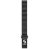 Connect hibrīdā ādas-silīcija magnētiskā cilpa siksna 20mm (M/L 130mm) melna