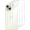 Connect iPhone 15 Caurspīdīga Silikona Aizsargmala 1.5mm TPU Caurspīdīga
