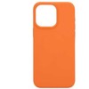 Connect iPhone 15 Pro Max Premium Magsafe Soft Touch Silikona vāciņš Oranžs