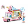 Konstruktorius Sluban Ice cream car M38-B0993A, plastikas