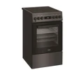 Viryklė Whirlpool Cooker | W5V8LCSA | Hob type Vitroceramic | Oven type Electric | Anthracite | Plotis 50 cm | Gylis 60 cm | 60 L
