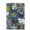 COOLPACK Sąsiuvinis MONSTER TEAM 67656CP, langeliais, A5, 32 lapų
