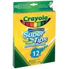 Crayola, Inc. CRAYOLA nuplaunami flomasteriai Fineline, 12 vnt., 58-6671