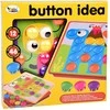 Dėlionė Jokomisiada Creative Montessori mosaic button puzzle - pin pictures ZA1706