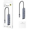 CUDY UH405 5 viename USB-C šakotuvas su HDMI 4K