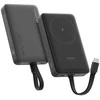 Cuktech CP132ML 10000mAh su „MagSafe“ suderinama išorinė baterija - Juodas