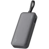 Cuktech LPB200N 40W 20000mAh Powerbank with Integrated Cable - Gray