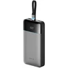 Cuktech LPB252N 120W 25000mAh išorinė baterija su integruotu USB-C laidu – pilka