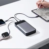 Cuktech LPB252N 120W 25000mAh išorinė baterija su integruotu USB-C laidu – pilka
