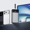 Cuktech LPB252N 120W 25000mAh išorinė baterija su integruotu USB-C laidu – pilka