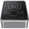 Cuktech Powerbank 300W 40000mAh with Wireless Charging 2x USB-C + 2x USB-A - Juodas