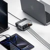 Cuktech TA3005U 300W 5-in-1 Charging Station with Digital Ekranas - Sidabrinis