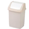 Šiukšliadėžė Curver, smėlio ruda, 15 l, 235 x 235 x 438 mm