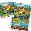 Dėlionė CzuCzu Observational puzzle Dinosaurs 60 pieces educational poster ZA5559