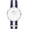 Laikrodis DANIEL WELLINGTON Glasgow Sidabrinis Ladies' Watch DW00100082 + BOX
