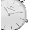 DANIEL WELLINGTON klasikinis mažas sterlingas moteriškas laikrodis DW00100220 28mm