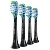 4 dalių šepetėlių galvučių pakuotė Philips Sonicare Premium Plaque Defence HX9044/88