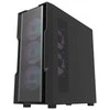 Darkflash DK431 Mesh kompiuterio korpusas + 4 ARGB ventiliatoriai - juodas