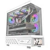 DarkFlash DS950V computer case with display (baltas) + 6 fans