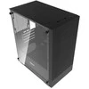 „Darkflash M305“ kompiuterio korpusas be ventiliatorių (Juodas)