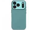 Mėlynas „Decoded“ antimikrobinis silikoninis galinis dangtelis - silikoninis apsauginis dėklas, skirtas „iPhone 17 Pro“, suderinamas su „MagSafe“ (retro mėlynas)